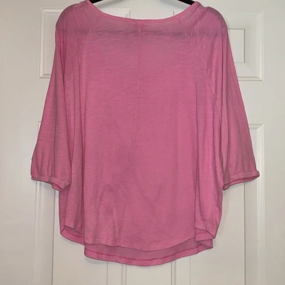 Victoria’s Secret PINK T-Shirt M/LG 
Batwing Sleeves Loose Fit Casual - Picture 6 of 11